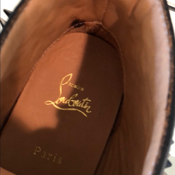SOLD on M!!! Christian Louboutin Spike Sneakers - Picture 5 of 8